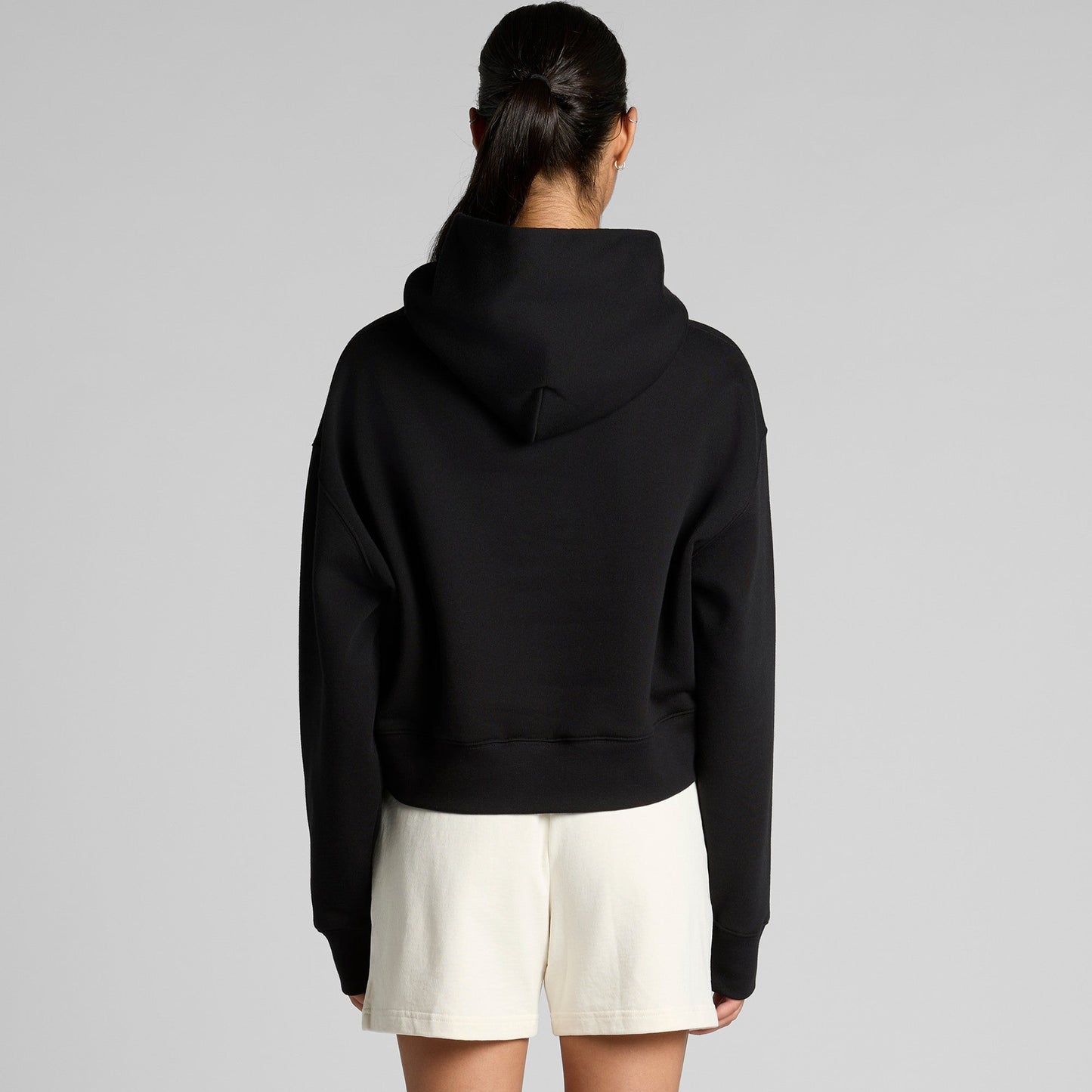 Women's Relaxed Crop Hood | COLD COFFEE LABEL