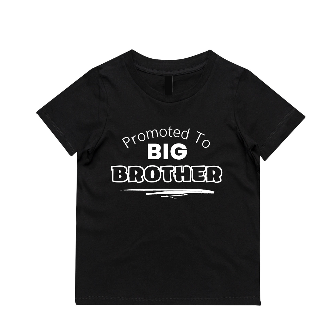 Promoted To Big Brother Tee 2.0 | Various Colours | Kids & Baby Outfit