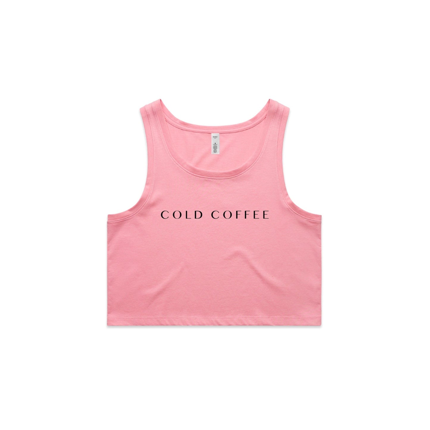 Women's Crop Singlet | COLD COFFEE LABEL