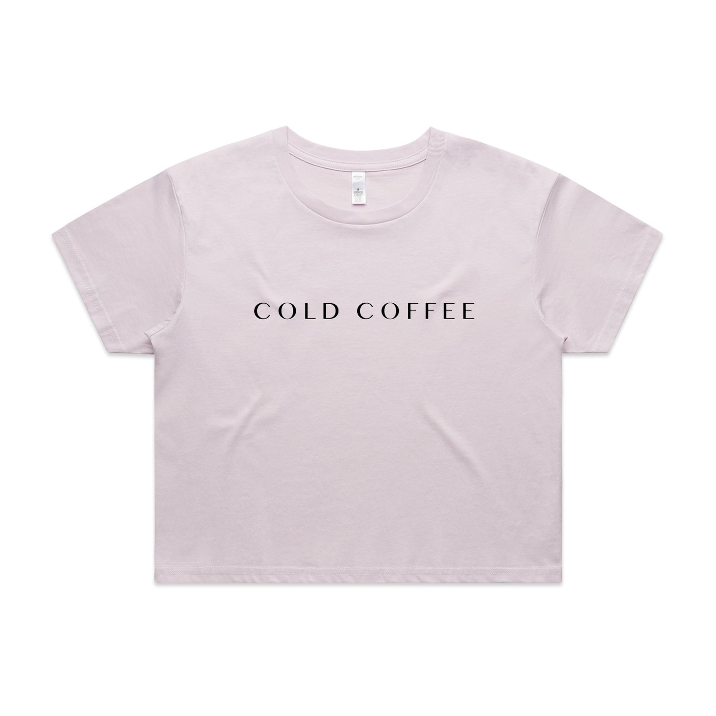 Women's Crop Tee | COLD COFFEE LABEL