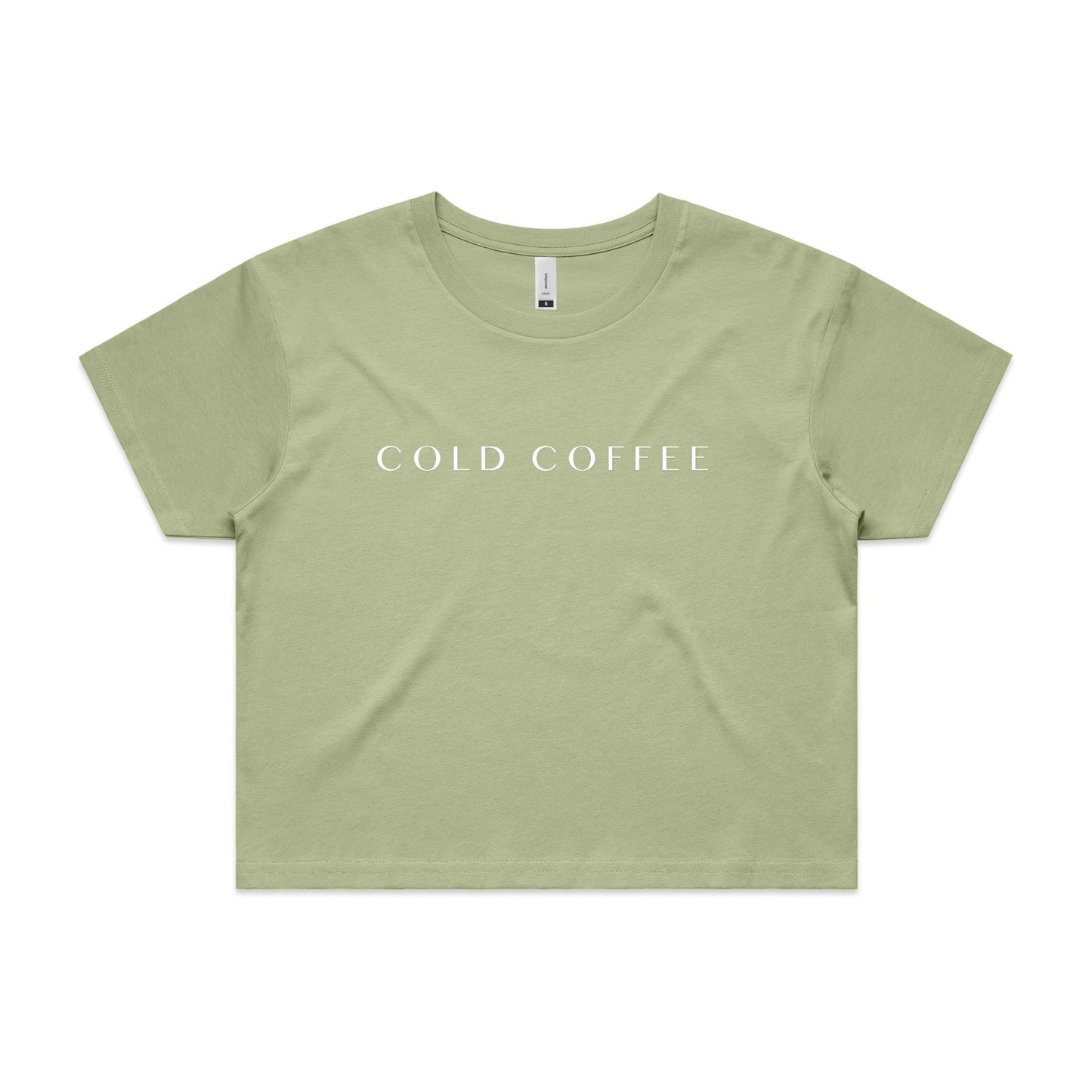 Women's Crop Tee | COLD COFFEE LABEL