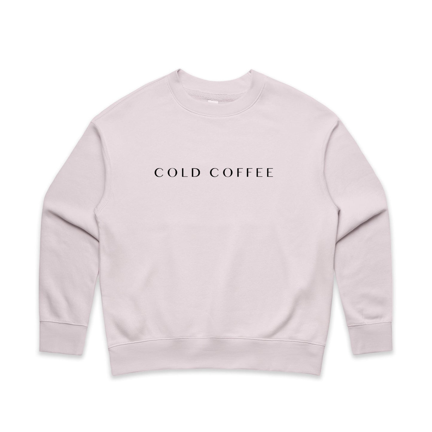 Women's Relaxed Crew | COLD COFFEE LABEL