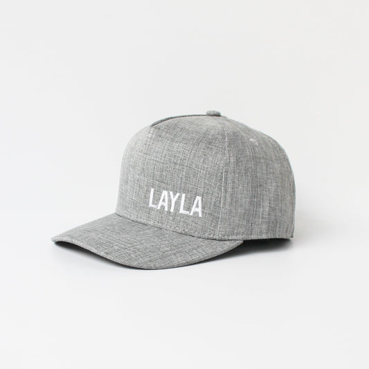 PERSONALISED NAME - GREY HAT | Adult, Kids & Baby Hats